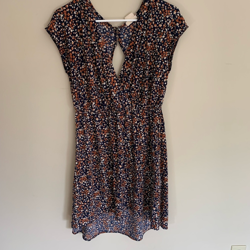 Urban Outfitters Coincidence & Chance ditsy floral Surplice dress Size L
